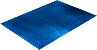 Overdyed Hand-Knotted Purple Area Rug 12' 3" x 17' 4"