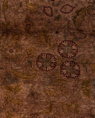 Fine Vibrance, One-of-a-Kind Hand-Knotted Area Rug  - Brown, 2' 8" x 8' 6"