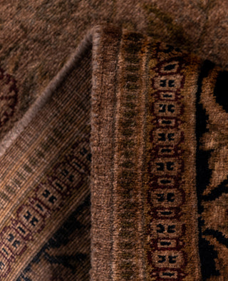 Fine Vibrance, One-of-a-Kind Hand-Knotted Area Rug  - Brown, 2' 8" x 8' 6"