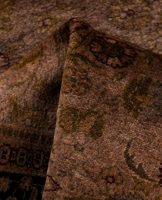 Fine Vibrance, One-of-a-Kind Hand-Knotted Area Rug  - Brown, 2' 8" x 8' 6"