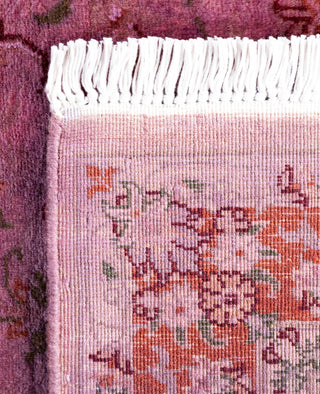 Fine Vibrance, One-of-a-Kind Hand-Knotted Area Rug  - Purple, 2' 6" x 10' 2"