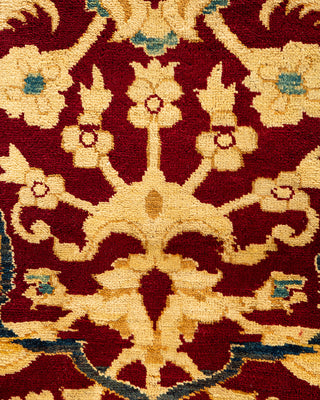 Traditional Hand Knotted Gold Area Rug 8' 10" x 12' 0"