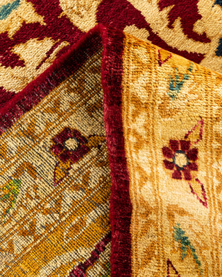 Traditional Hand Knotted Gold Area Rug 8' 10" x 12' 0"