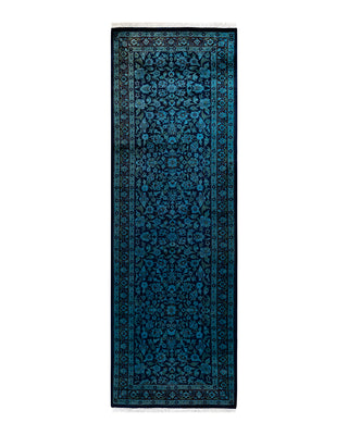 Modern Fine Vibrance Blue Runner 2' 7" x 8' 1"