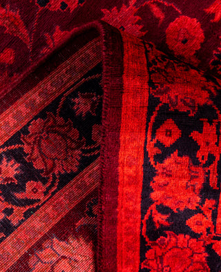 Fine Vibrance, One-of-a-Kind Hand-Knotted Area Rug  - Orange, 2' 7" x 11' 0"