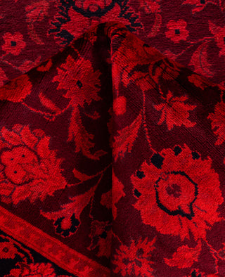 Fine Vibrance, One-of-a-Kind Hand-Knotted Area Rug  - Orange, 2' 7" x 11' 1"