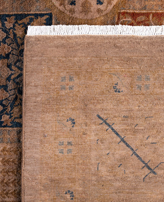 Overdyed One-of-a-Kind Wool Beige Area Rug 10' 3" x 18' 10"