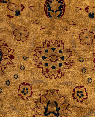 Overdyed Hand-Knotted Wool Modern-Contemporary Brown Area Rug 8' 2" x 9' 9"