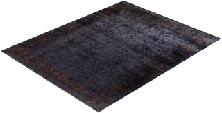 Contemporary Hand Knotted  Gray Area Rug 8' 4" x 10' 4"