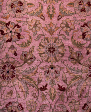 Fine Vibrance, One-of-a-Kind Hand-Knotted Area Rug  - Purple, 2' 8" x 4' 1"