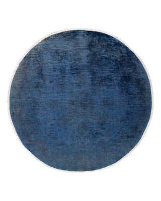 Modern Fine Vibrance Blue Area Rug 4' 3" x 4' 3"