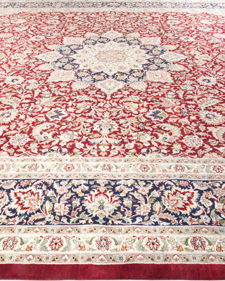 Traditional Hand Knotted Red Area Rug 12' 2" x 17' 10"