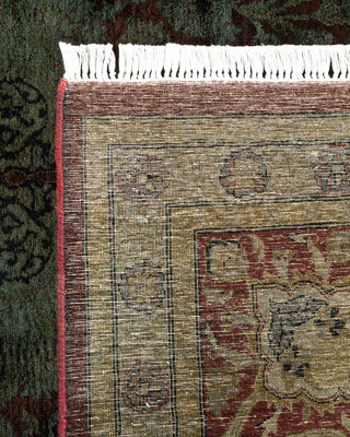 Contemporary Fine Vibrance Red Wool Area Rug - 9' 3" x 12' 0"