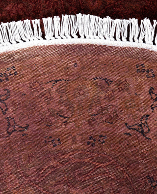 Fine Vibrance, One-of-a-Kind Hand-Knotted Area Rug  - Brown, 3' 1" x 3' 1"