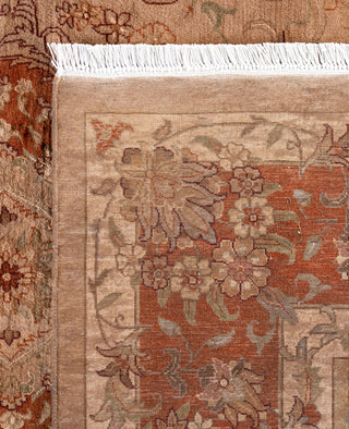 Fine Vibrance, One-of-a-Kind Hand-Knotted Area Rug  - Brown, 6' 3" x 8' 10"