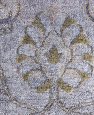 Contemporary Overdyed Wool Hand Knotted Gray Area Rug 3' 1" x 5' 4"
