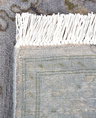 Contemporary Overdyed Wool Hand Knotted Gray Area Rug 3' 1" x 5' 4"