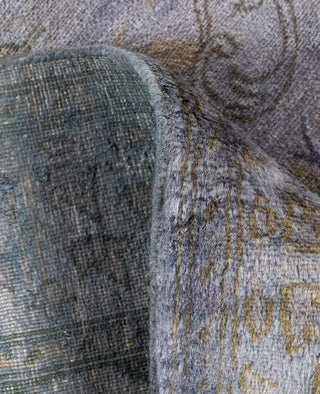 Contemporary Overdyed Wool Hand Knotted Gray Area Rug 3' 1" x 5' 4"