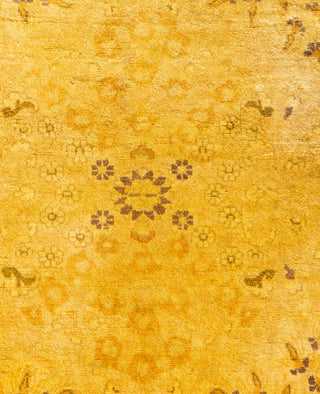 Fine Vibrance, One-of-a-Kind Hand-Knotted Area Rug  - Yellow, 4' 7" x 7' 0"