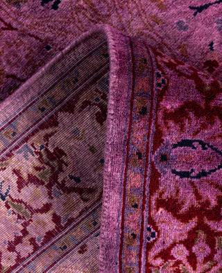 Fine Vibrance, One-of-a-Kind Hand-Knotted Area Rug  - Purple, 2' 7" x 10' 5"