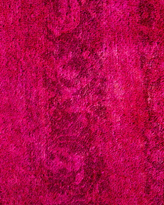 Fine Vibrance, One-of-a-Kind Hand-Knotted Area Rug  - Pink, 4' 1" x 6' 2"