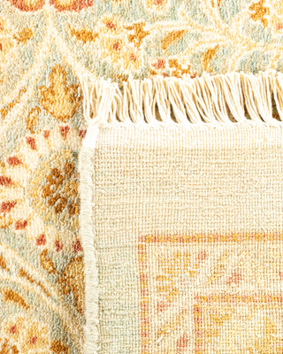 Traditional Hand Knotted Light Blue Square Area Rug  8' 1" x 8' 4"