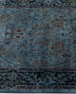 Overdyed One-of-a-Kind Wool Gray Runner 2' 5" x 8' 5"
