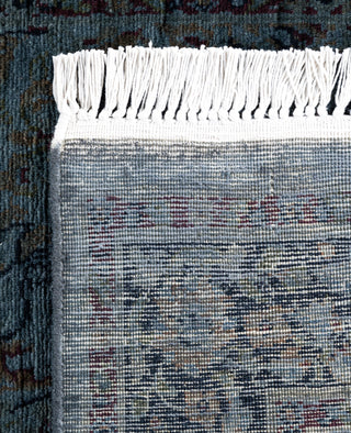 Overdyed One-of-a-Kind Wool Gray Runner 2' 5" x 8' 5"