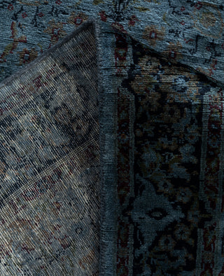 Overdyed One-of-a-Kind Wool Gray Runner 2' 5" x 8' 5"