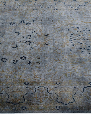 Fine Vibrance, One-of-a-Kind Hand-Knotted Area Rug  - Gray, 4' 7" x 6' 8"