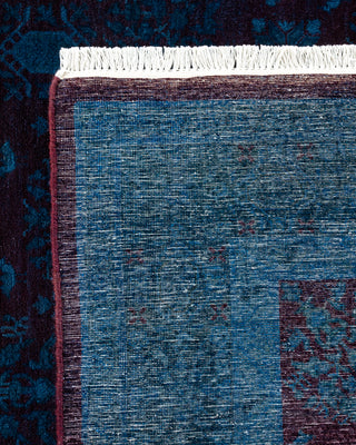 Contemporary Fine Vibrance Brown Wool Area Rug - 8' 2" x 10' 3"