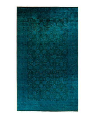 Modern Fine Vibrance Green Area Rug 8' 2" x 14' 5"