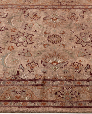 Overdyed Hand-Knotted Wool Modern-Contemporary Beige Runner 2' 8" x 6' 7"