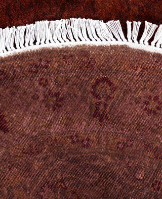 Fine Vibrance, One-of-a-Kind Hand-Knotted Area Rug  - Red, 3' 1" x 3' 1"