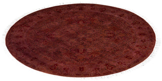Fine Vibrance, One-of-a-Kind Hand-Knotted Area Rug  - Red, 3' 1" x 3' 1"