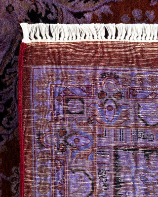 Contemporary Fine Vibrance Purple Wool Area Rug - 8' 3" x 10' 3"