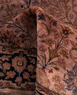 Fine Vibrance, One-of-a-Kind Hand-Knotted Area Rug  - Purple, 2' 8" x 4' 4"