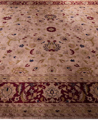 Fine Vibrance, One-of-a-Kind Hand-Knotted Area Rug  - Brown, 10' 3" x 13' 10"
