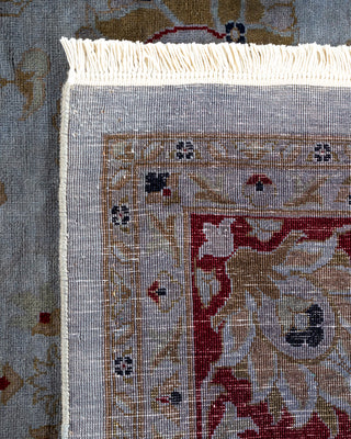 Contemporary Fine Vibrance Gray Wool Area Rug - 8' 3" x 10' 4"