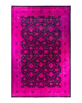 Fine Vibrance, One-of-a-Kind Hand-Knotted Area Rug  - Pink, 12' 2" x 18' 5"
