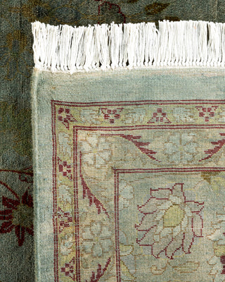 Contemporary Hand-Knotted Overdyed Gray Area Rug 8' 1" x 10' 5"