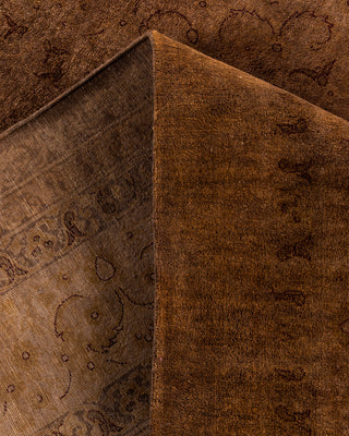 Fine Vibrance, One-of-a-Kind Hand-Knotted Area Rug  - Brown, 8' 3" x 10' 4"