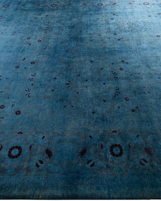 Fine Vibrance, One-of-a-Kind Hand-Knotted Area Rug  - Gray, 10' 0" x 14' 3"