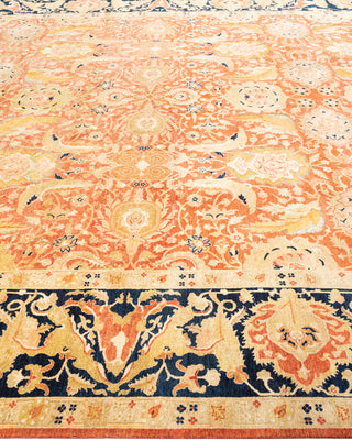 Traditional Hand Knotted Red Area Rug 8' 10" x 12' 5"