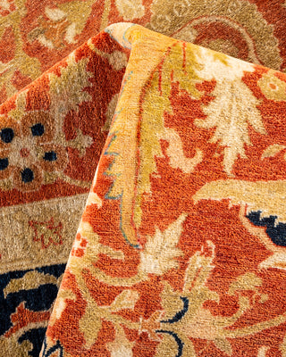 Traditional Hand Knotted Red Area Rug 8' 10" x 12' 5"