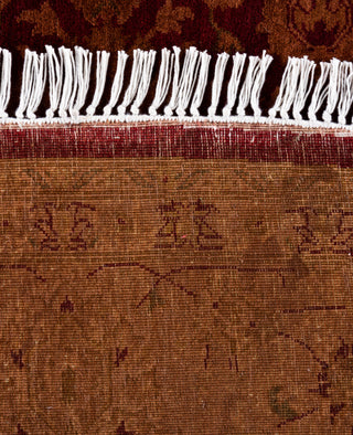 Overdyed Hand-Knotted Wool Modern-Contemporary Gold Area Rug 6' 1" x 9' 1"