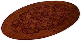 Overdyed Hand-Knotted Wool Modern-Contemporary Gold Area Rug 6' 1" x 9' 1"