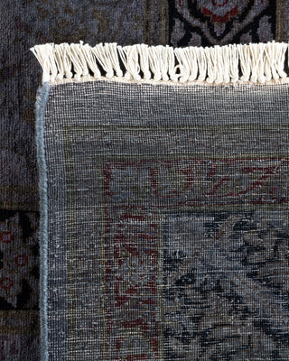 Contemporary Hand Knotted  Gray Square Area Rug 7' 10" x 8' 5"