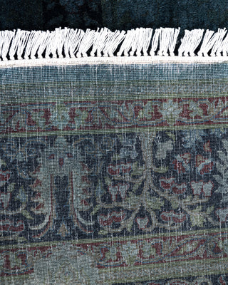 Fine Vibrance, One-of-a-Kind Hand-Knotted Area Rug  - Gray, 5' 1" x 5' 1"