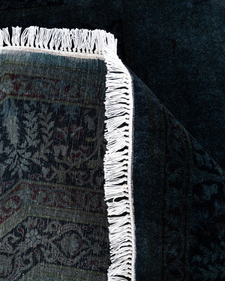 Fine Vibrance, One-of-a-Kind Hand-Knotted Area Rug  - Gray, 5' 1" x 5' 1"